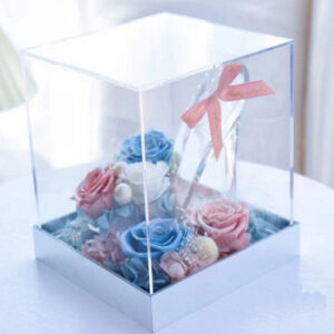Crystal Shoes Preserved Flower Box -